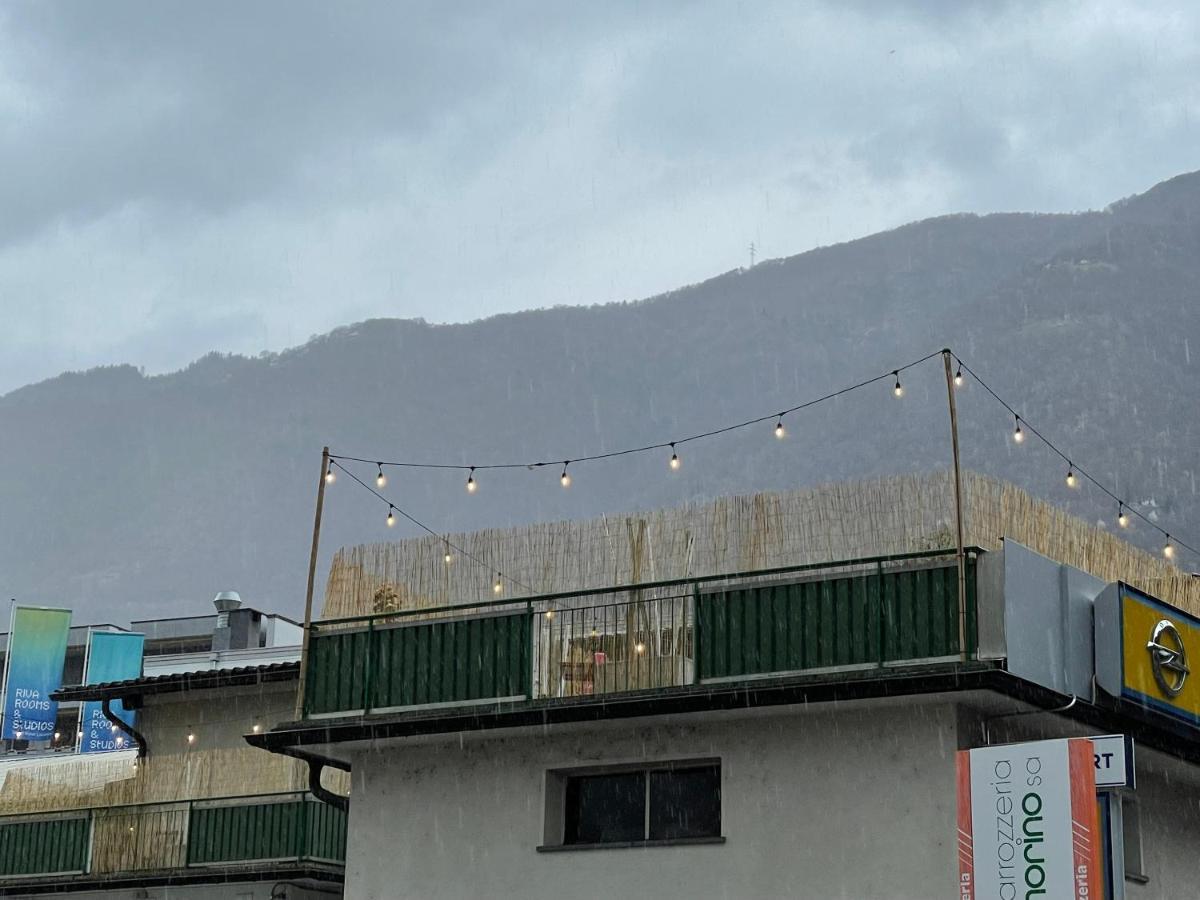 Appartamento Con Terrazza A Due Minuti Dal Lago Minusio Buitenkant foto