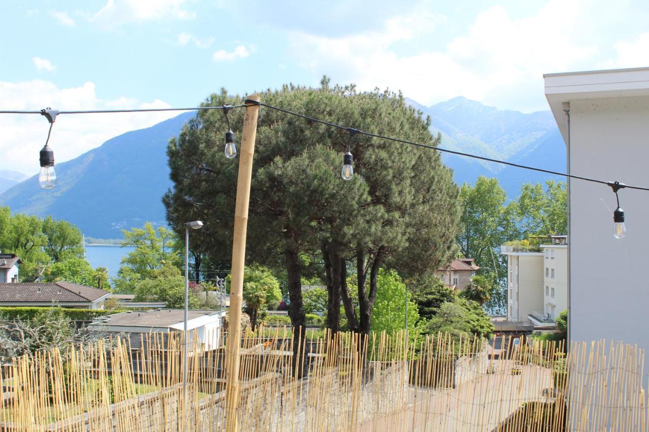 Appartamento Con Terrazza A Due Minuti Dal Lago Minusio Buitenkant foto