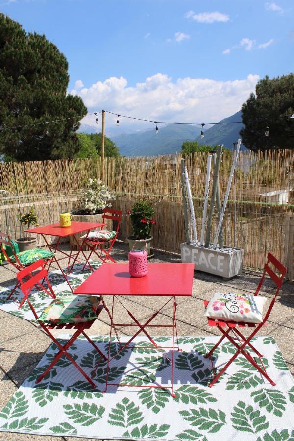 Appartamento Con Terrazza A Due Minuti Dal Lago Minusio Buitenkant foto